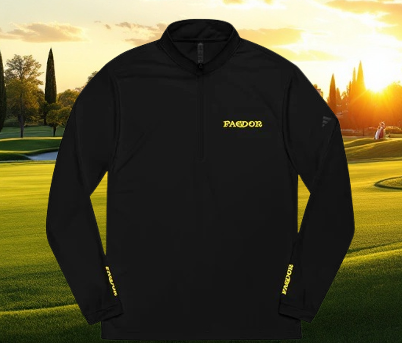 Adidas x Faedor Unisex Quarter-Zip Embroidered Pullover