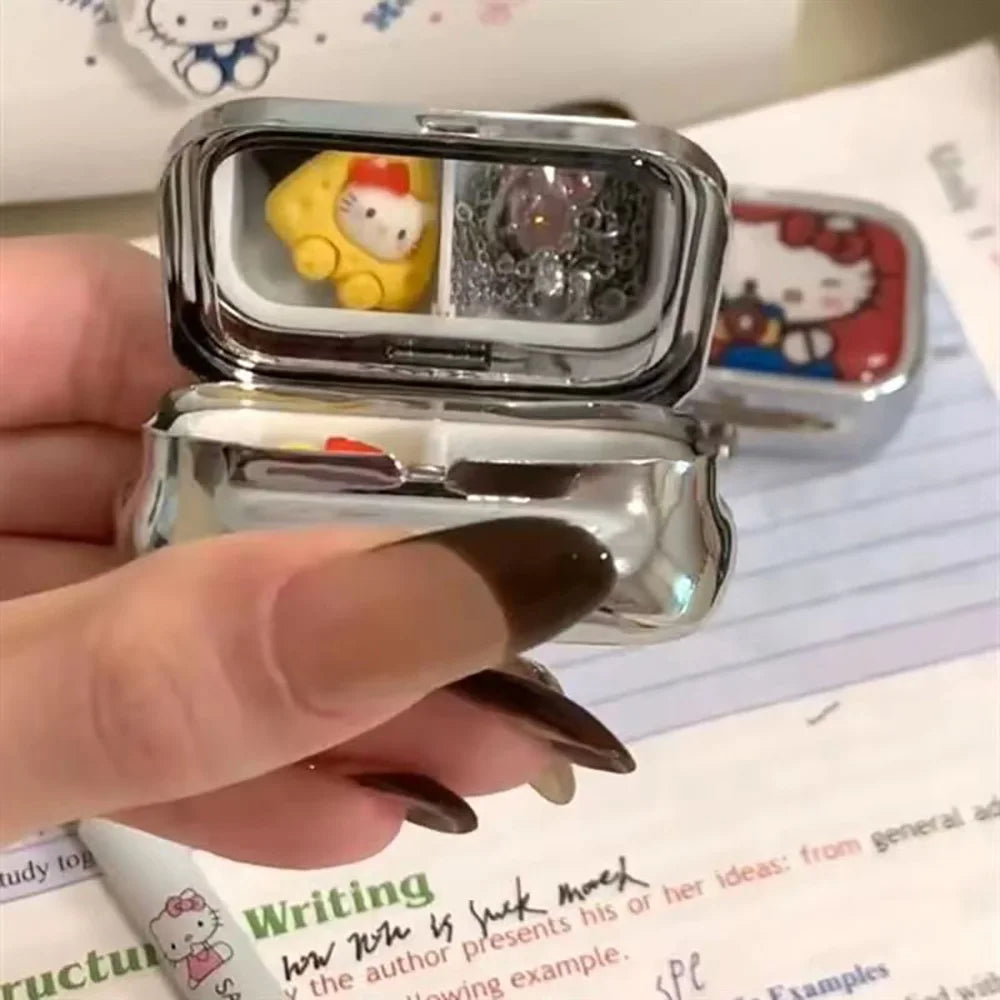 Sanrio Hello Kitty Pill Boxes with Mirror