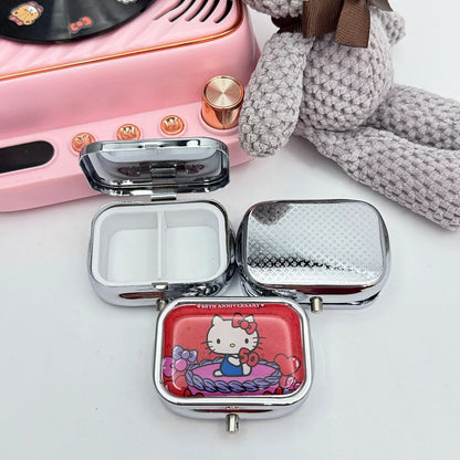 Sanrio Hello Kitty Pill Boxes with Mirror